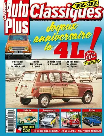 Auto Plus Classiques Hors-Série N°31 - Novembre 2021