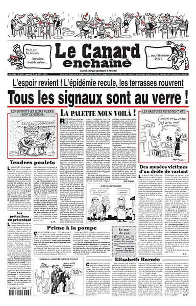 Le Canard Enchaîné N°5245 - 19 Mai 2021